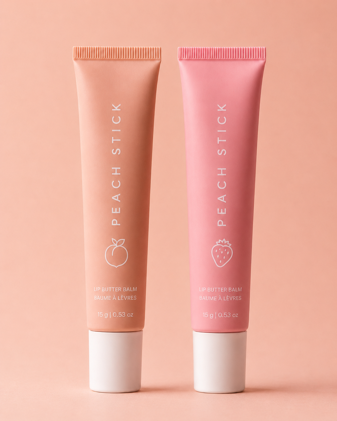 The Duo — Peach + Strawberry